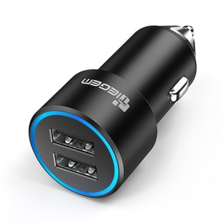 TIEGEM Dual USB LED Car Charger Adapter