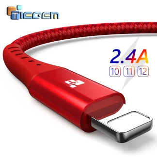 TIEGEM USB Charging Cables for Lightning Dock interface
