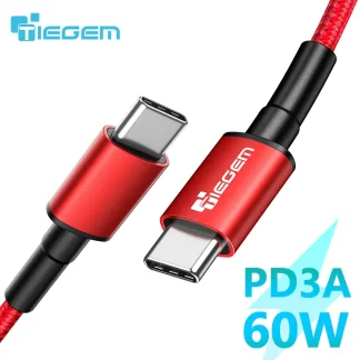 TIEGEM USB Type-C To USB Type-C Cable