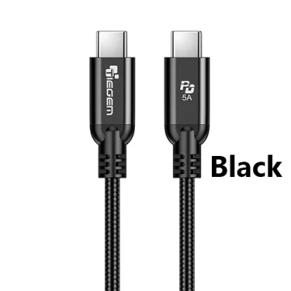 TIEGEM PD USB C To USB Type-C Charging Cable - 图片 3