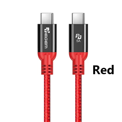 TIEGEM PD USB C To USB Type-C Charging Cable - 图片 2