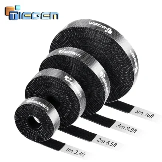 TIEGEM Cable Organizer Wire Winder Clip Earphone Holder Mouse Cord Protector Cable Management