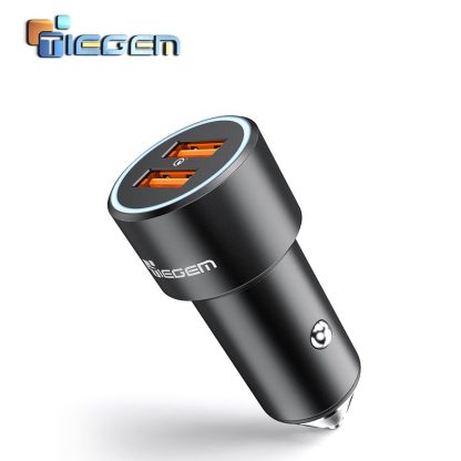 TIEGEM Dual USB Car Charger Adapter - 图片 2