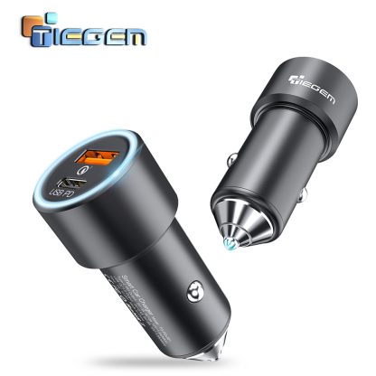 TIEGEM Dual USB  PD Car Charger Adapter - 图片 3