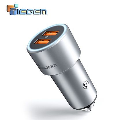 TIEGEM Dual USB Car Charger Adapter